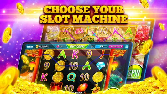 Slots Wolf Magic Mobile Casino screenshot 1