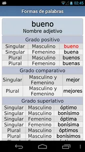 Spanish German Translator Dict screenshot 4
