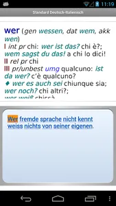 Italian - German Translator Di screenshot 1
