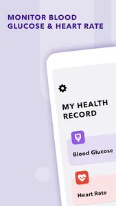 Blood Sugar & Pressure Tracker screenshot 0