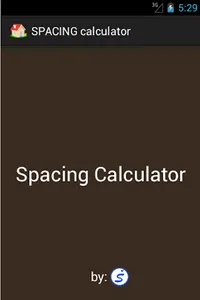 Spacing  Calculator screenshot 7