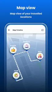 My Location Timeline on Map screenshot 3