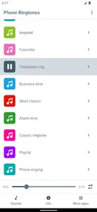 Phone ringtones screenshot 2