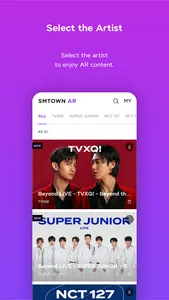 SMTOWN AR screenshot 1
