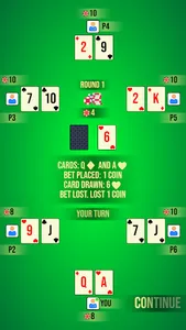 In Between Card Game screenshot 0