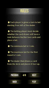 In Between Card Game screenshot 5