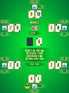In Between Card Game screenshot 8