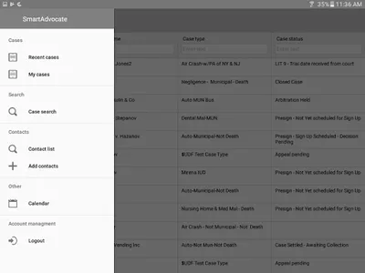 SmartAdvocate Client screenshot 0