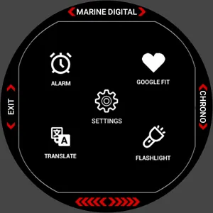 Marine Digital 2 Watch Face screenshot 18