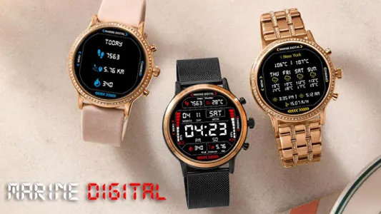 Marine Digital 2 Watch Face screenshot 9