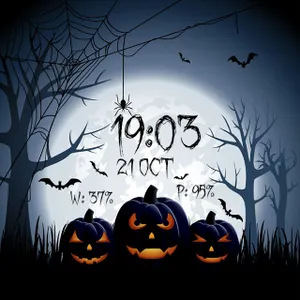 Halloween Spooky Watch Face screenshot 25