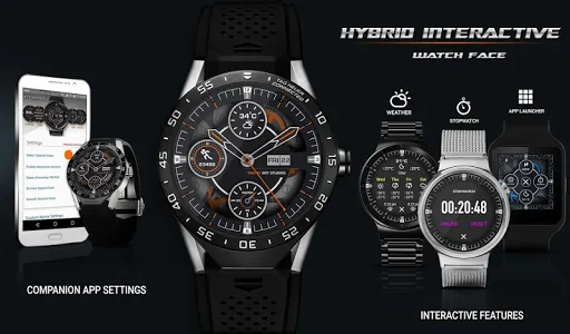 Hybrid 3D Watch Face screenshot 0