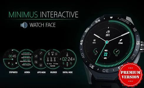 Minimus Watch Face screenshot 0