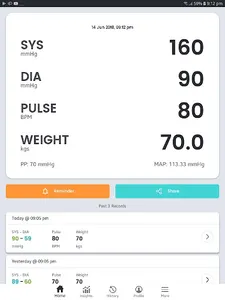 Blood Pressure App - SmartBP screenshot 17