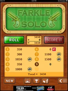 Farkle Solo Solitaire screenshot 11