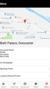Balti Palace Doncaster screenshot 2