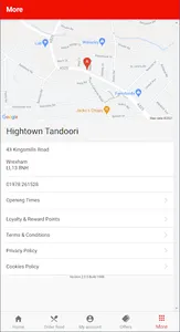 Hightown Tandoori, Wrexham screenshot 2