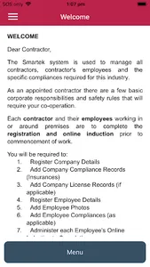 Smartek Subcontractor screenshot 1