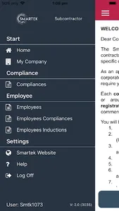 Smartek Subcontractor screenshot 2