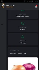 Smart Elbe Tablet Menu screenshot 1