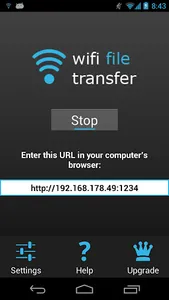 WiFi File Transfer screenshot 1