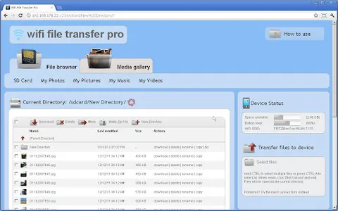 WiFi File Transfer Pro screenshot 3