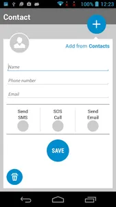 Smart Safe & Sound Panic app screenshot 2