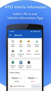 RTO Vehicle Information App screenshot 5