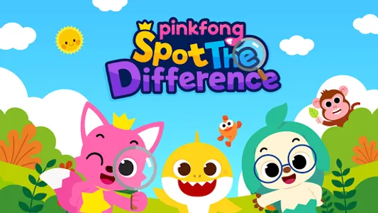 Pinkfong Spot the difference : screenshot 0