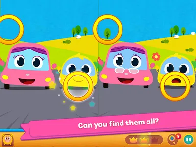 Pinkfong Spot the difference : screenshot 13