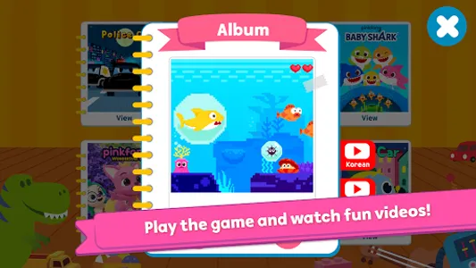 Pinkfong Spot the difference : screenshot 4