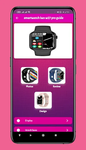 smart watch iwo w27 pro guide screenshot 0