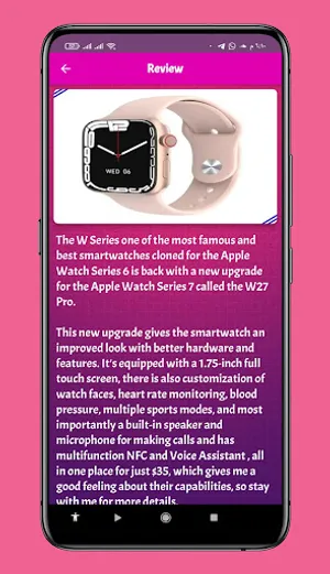 smart watch iwo w27 pro guide screenshot 1