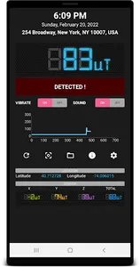 Magnetic Field Meter screenshot 1