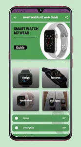 smart watch m2 wear guide screenshot 0