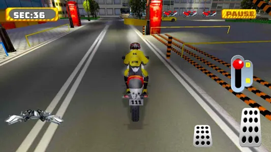 Moto Parking 3D screenshot 1