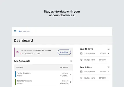 St. Mary’s Bank Mobile Banking screenshot 12