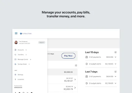 St. Mary’s Bank Mobile Banking screenshot 14