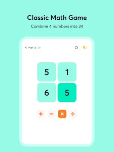 Math 24 - Mental Math Cards screenshot 5