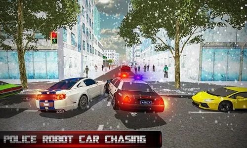 US Police Transform Robot Car screenshot 12