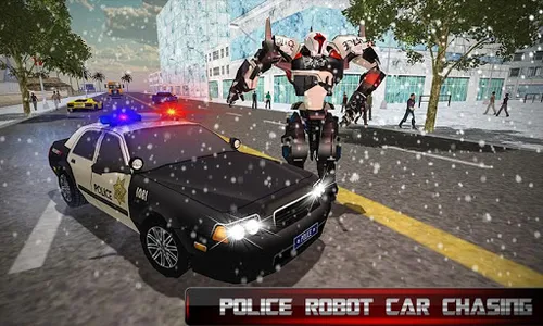 US Police Transform Robot Car screenshot 14