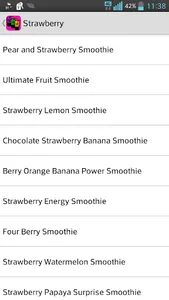 Free Awesome Smoothie Recipes screenshot 1