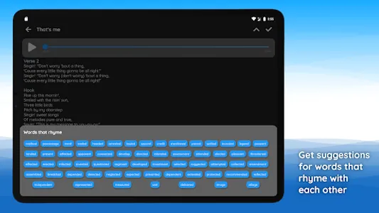 Write lyrics, save your ideas screenshot 10