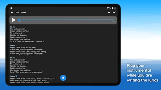 Write lyrics, save your ideas screenshot 9