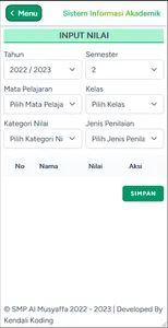SMP Al Musyaffa Kendal screenshot 11