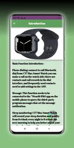 Smartwatch CT7 max Guide screenshot 3