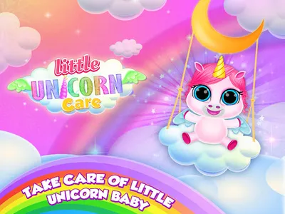 Unicorn Baby Care Pet Pony screenshot 10