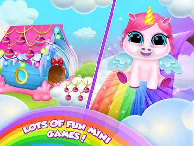 Unicorn Baby Care Pet Pony screenshot 11