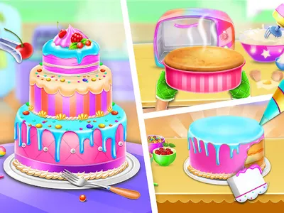 Sweet Bakery - Girls Cake Game screenshot 14