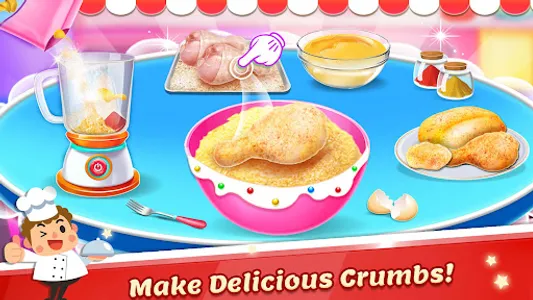 Fry Chicken Maker-Cooking Game screenshot 10